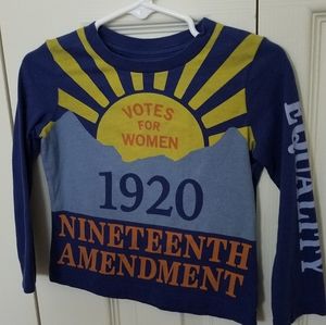 Peek, 19th Amendment LS tee, 2T